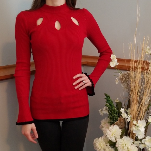 Candie's Tops - CANDIE'S, red top!